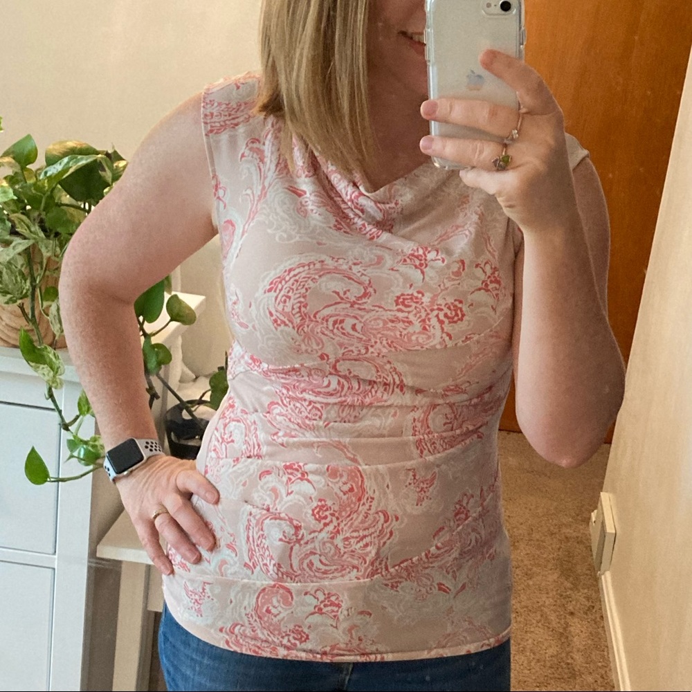 Ann Taylor cowl neck blouse